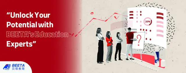 Beeta Education website banner series, image 1
