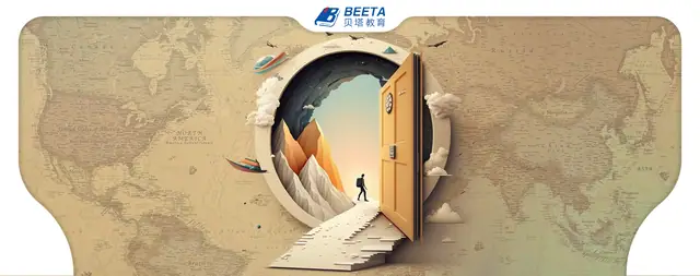 Beeta Education website banner series, image 5