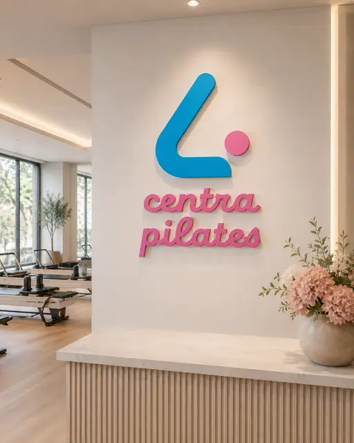 Centra Pilates logo & brand mockups, image 1