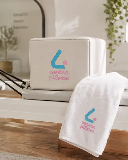 Centra Pilates logo & brand mockups, image 2