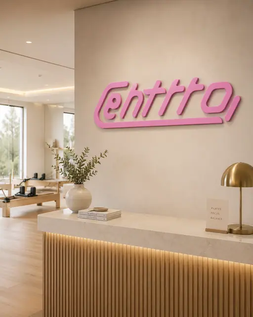 Centra Pilates logo & brand mockups, image 3