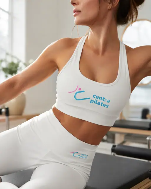 Centra Pilates logo & brand mockups, image 5