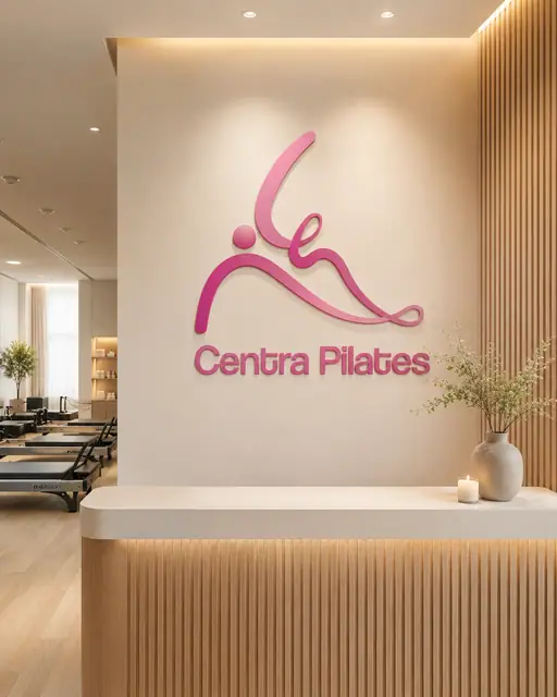 Centra Pilates logo & brand mockups, image 9