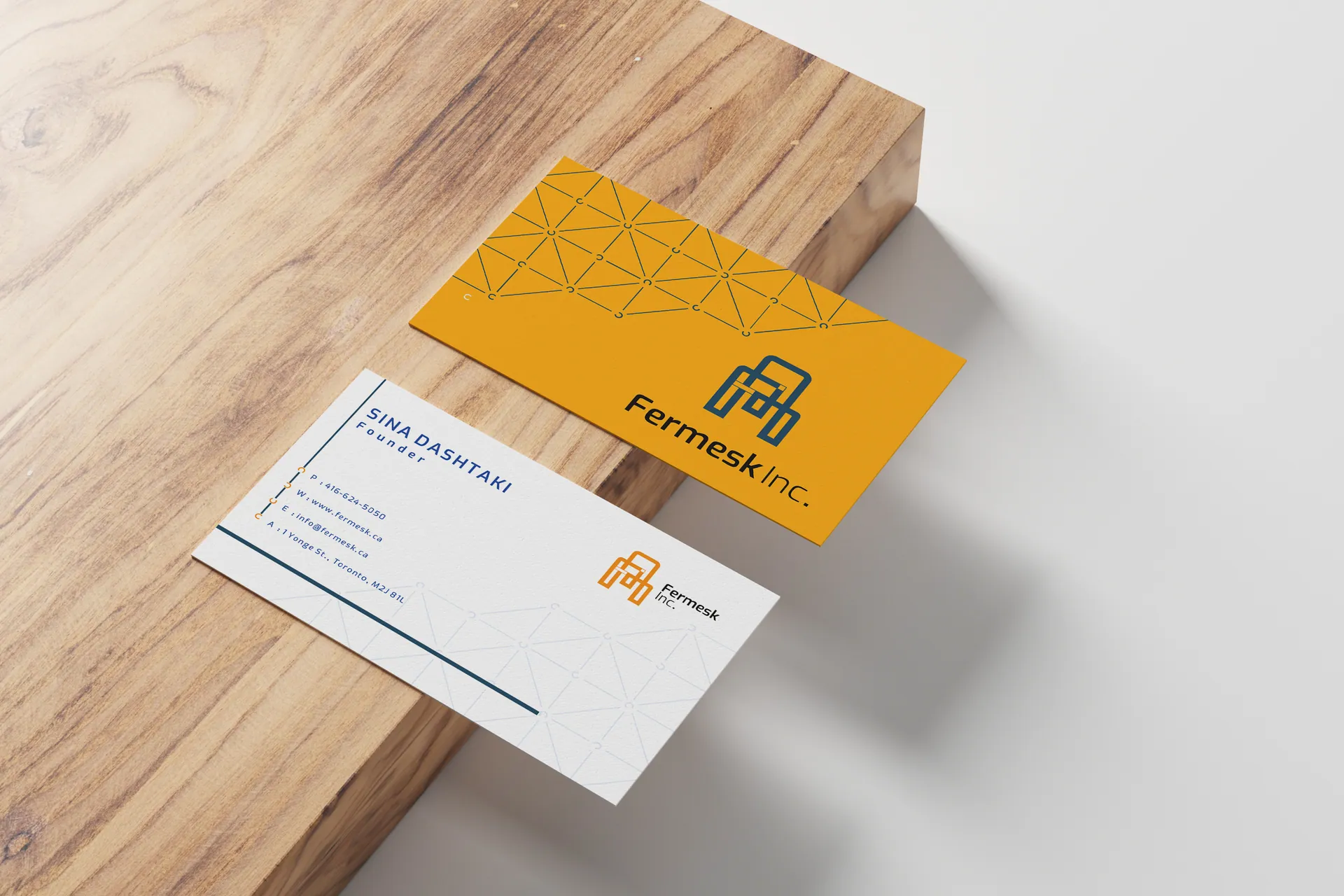 Fermesk stationery & brand identity, image 1