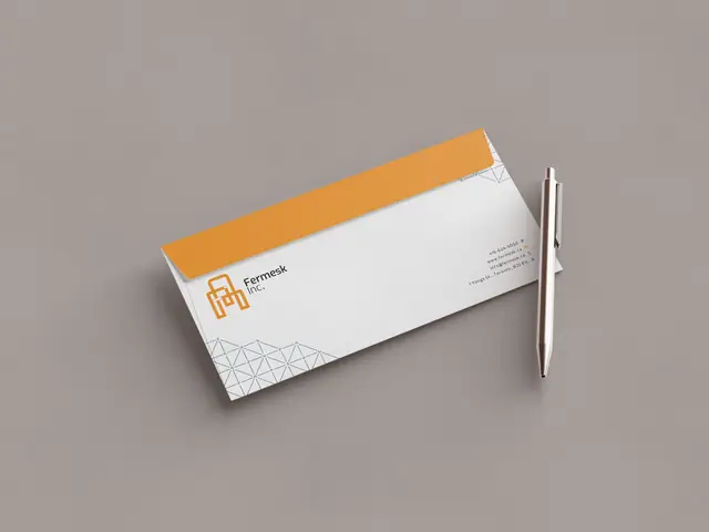 Fermesk stationery & brand identity, image 2