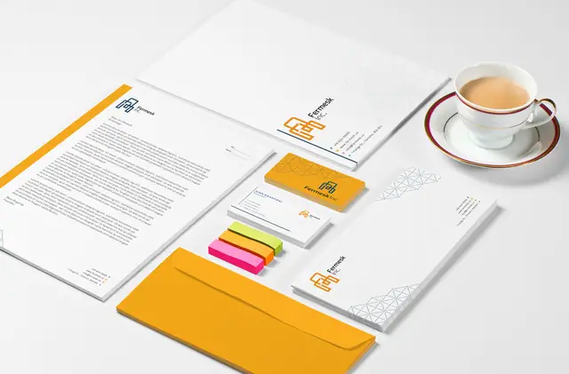 Fermesk stationery & brand identity, image 5