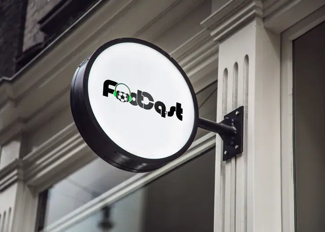 FootCast logo design, image 1