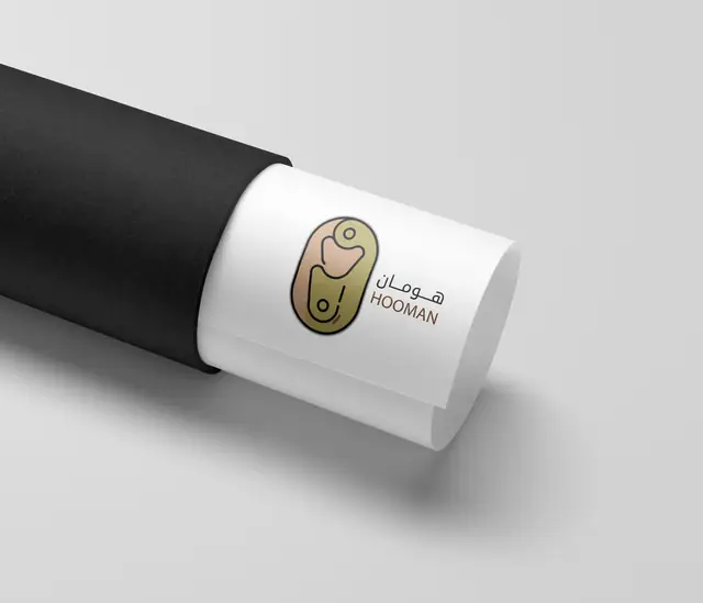 Hooman logo design, image 9