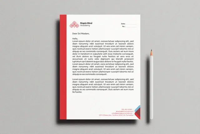 Maple Mind Academy brand identity, image 19