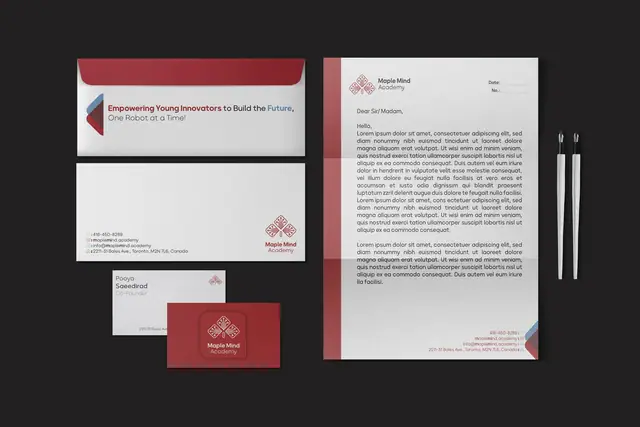 Maple Mind Academy brand identity, image 20