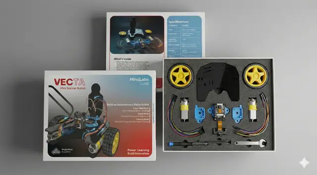 Maple Mind Academy robotics kit packaging, Vecta kit, image 3