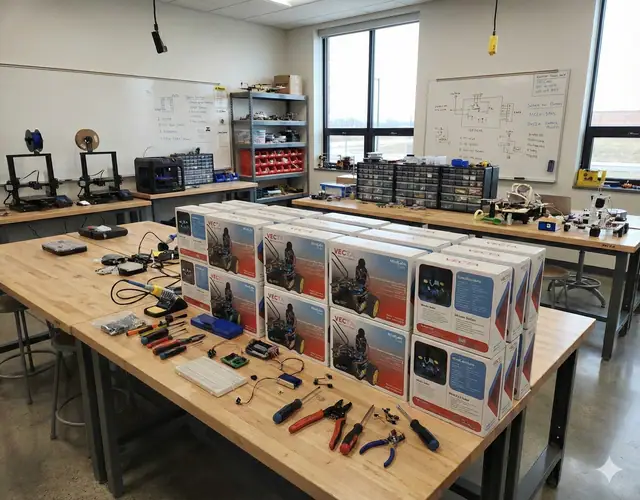 Maple Mind Academy robotics kit packaging, Vecta kit, image 5