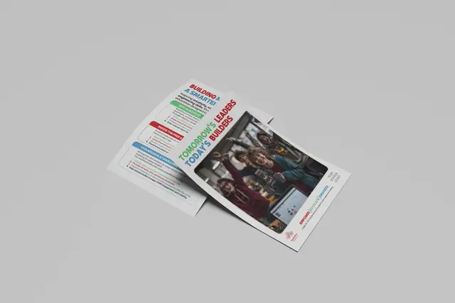 Maple Mind Academy poster design, mockup 3