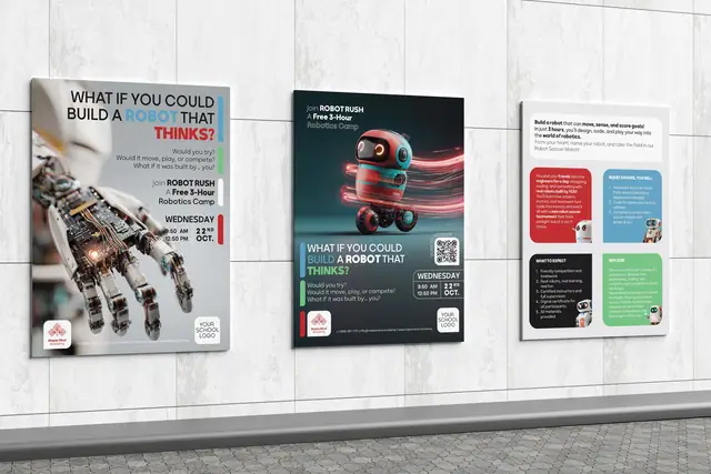 Maple Mind Academy poster design, poster 1