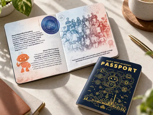 Maple Mind Academy student passport, image 1
