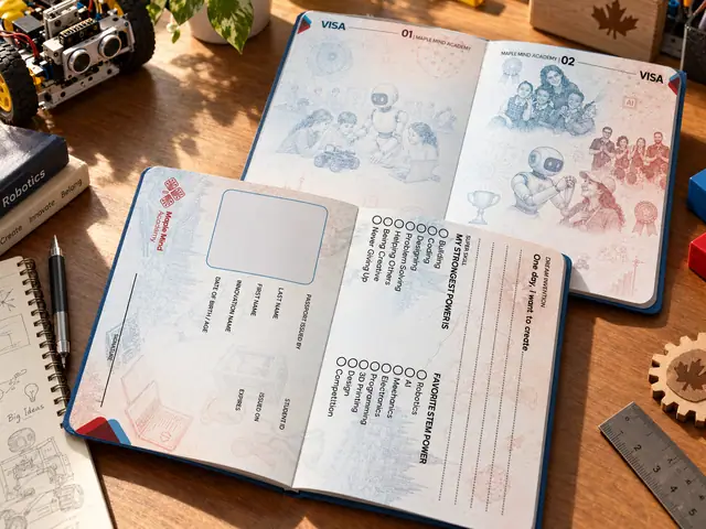 Maple Mind Academy student passport, image 2