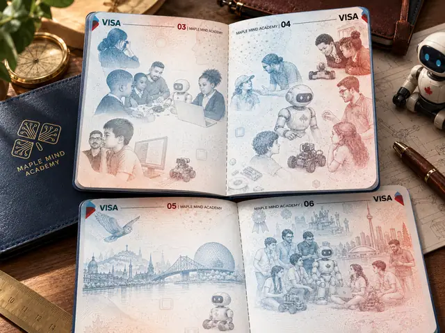 Maple Mind Academy student passport, image 3