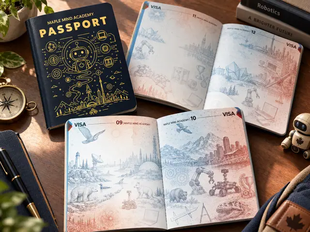 Maple Mind Academy student passport, image 5