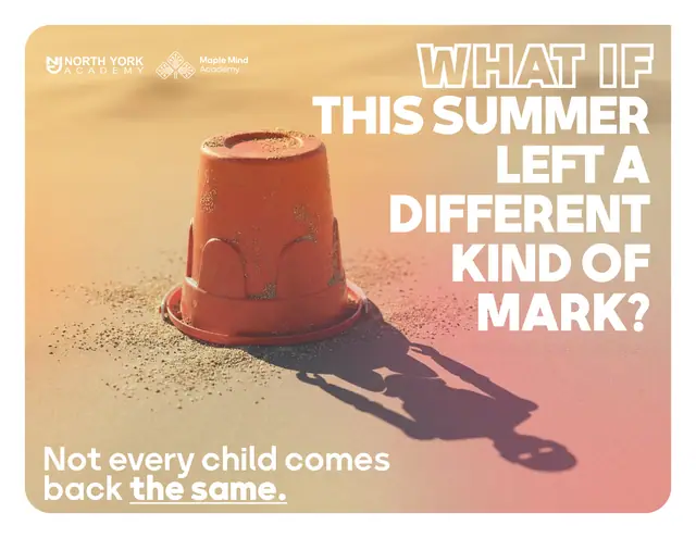 Maple Mind Academy “What If” summer camp campaign, Campaign, front 1