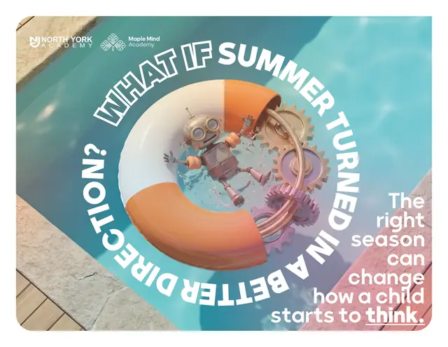 Maple Mind Academy “What If” summer camp campaign, Campaign, front 4