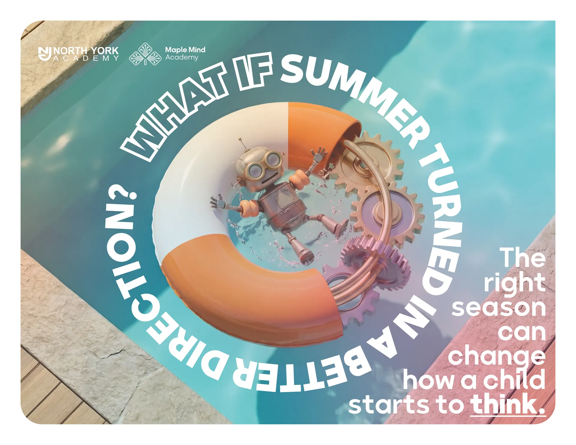 Maple Mind Academy “What If” summer camp campaign, Campaign, front 4