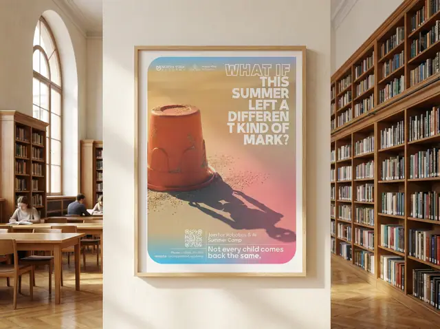 Maple Mind Academy “What If” summer camp campaign, In-context mockups, image 6