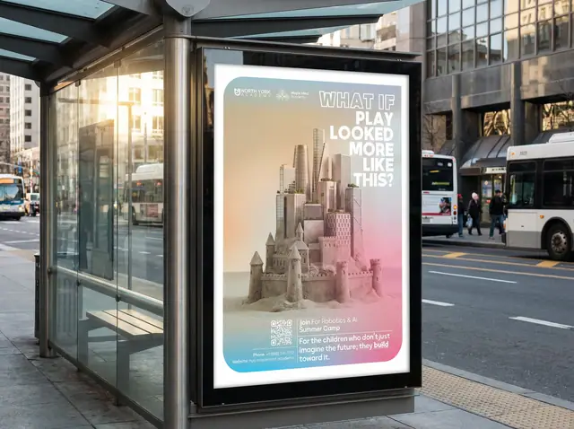 Maple Mind Academy “What If” summer camp campaign, In-context mockups, image 9