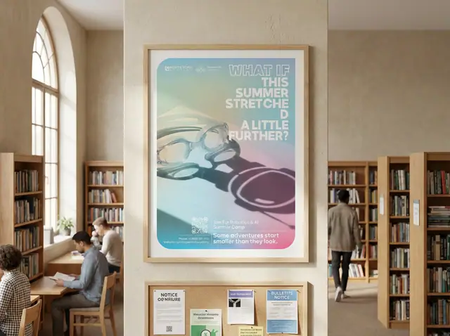 Maple Mind Academy “What If” summer camp campaign, In-context mockups, image 11