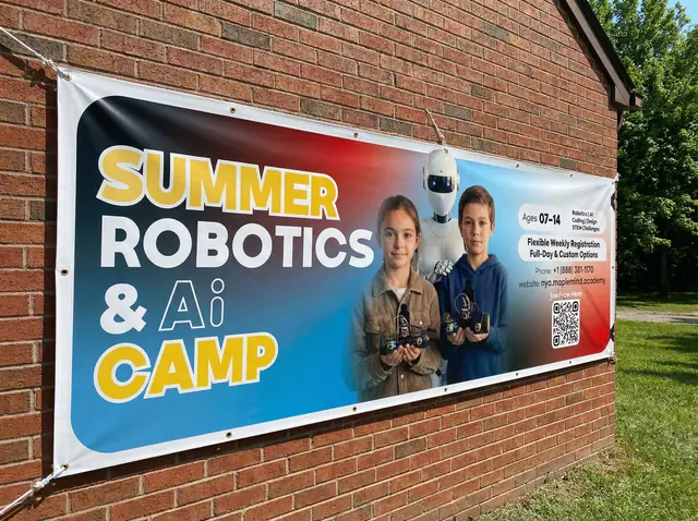 Maple Mind Academy “What If” summer camp campaign, In-context mockups, image 32