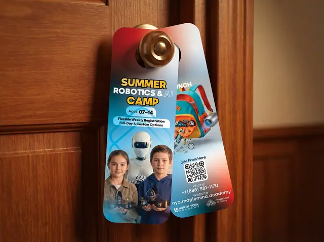 Maple Mind Academy “What If” summer camp campaign, In-context mockups, image 36