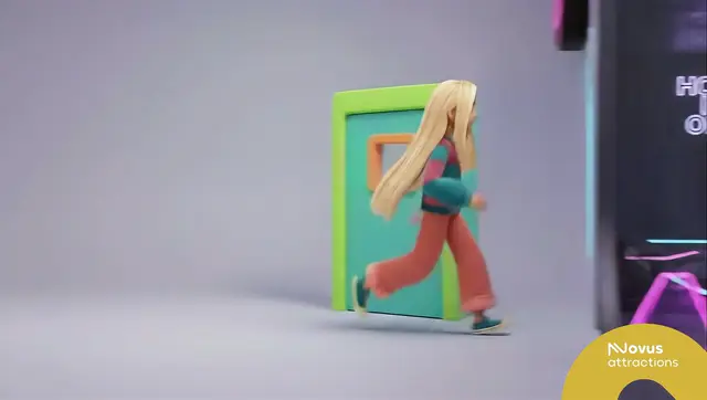 Novus Attractions 3D AI animation film, 3d ai animation film