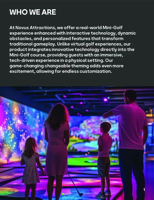 Novus Attractions product catalogue 2025, page 4