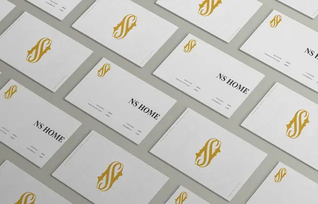 NS Home business card design, image 1