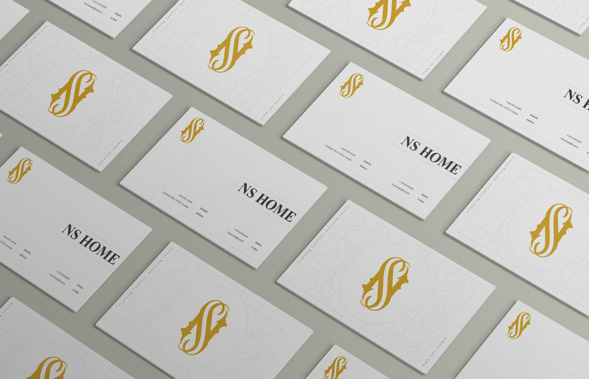 NS Home business card design, image 1
