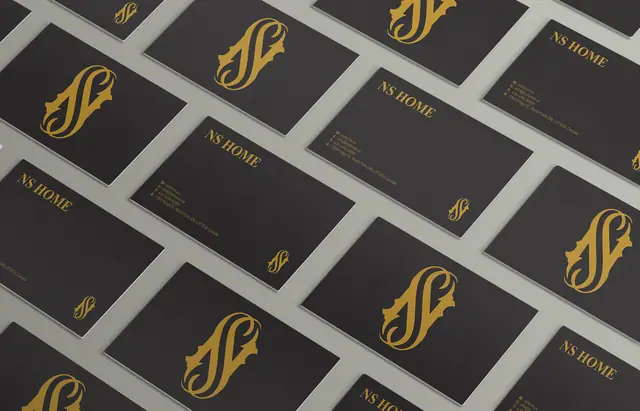 NS Home business card design, image 3