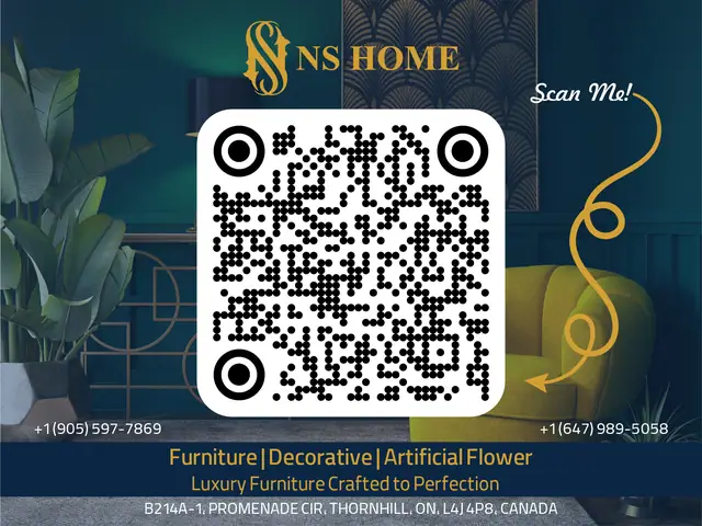 NS Home stand-up banner, stand up banner 1