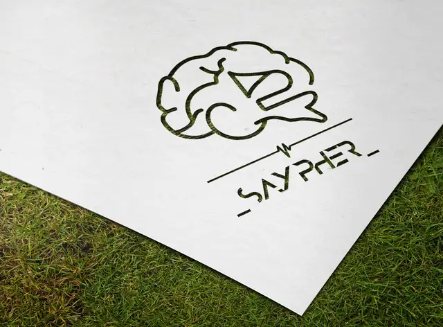 Saypher logo design, Approved logo, image 1