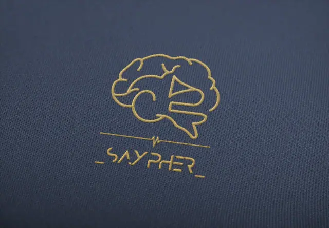 Saypher logo design, Approved logo, image 2