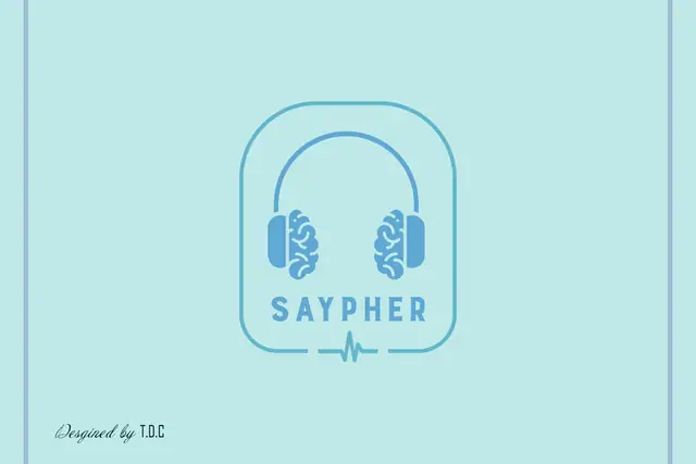 Saypher logo design, Concepts, image 4