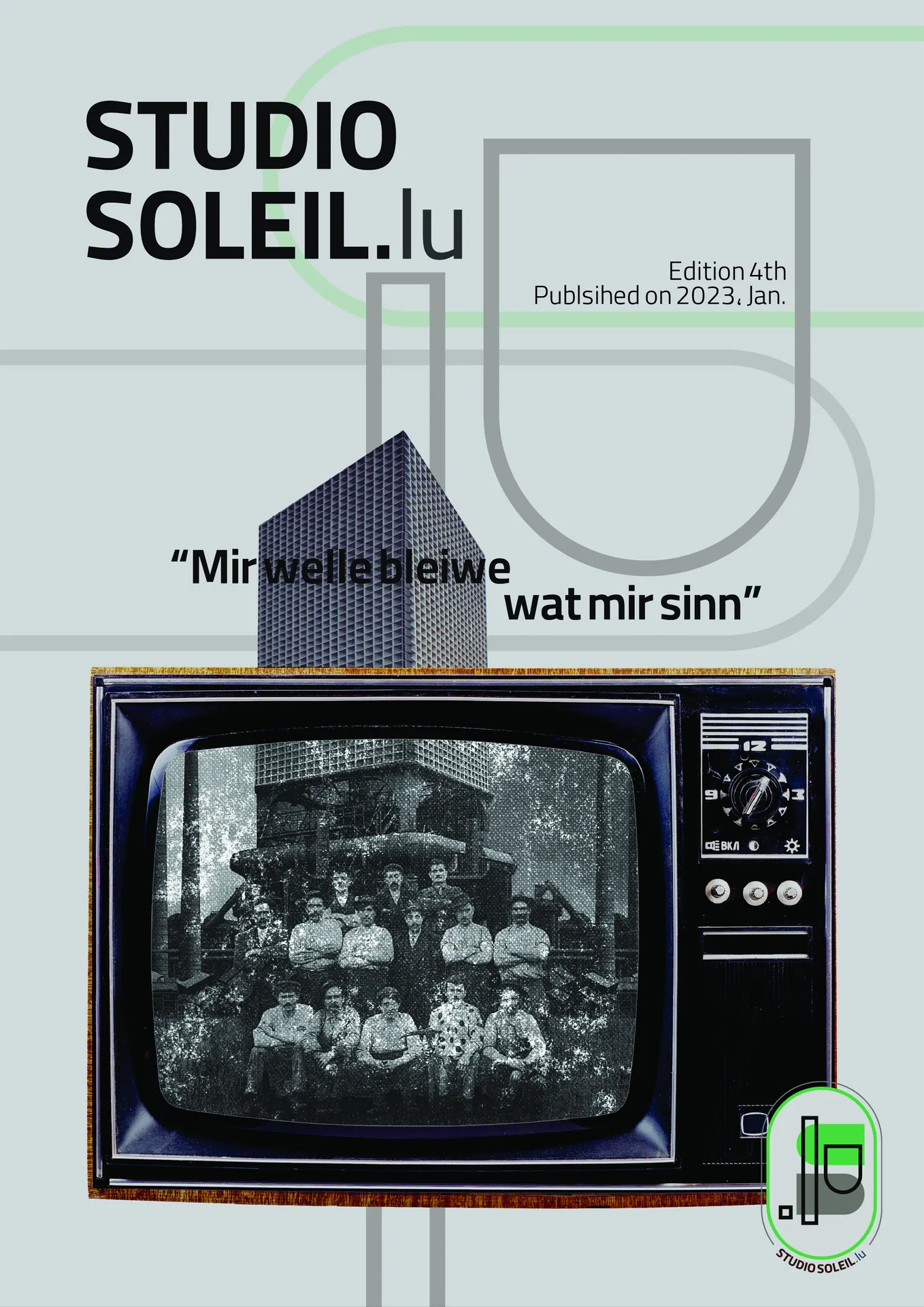Studio Soleil magazine catalogue, front
