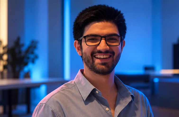Portrait of Aref Nasiri
